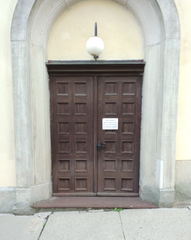 Kirchentür alt